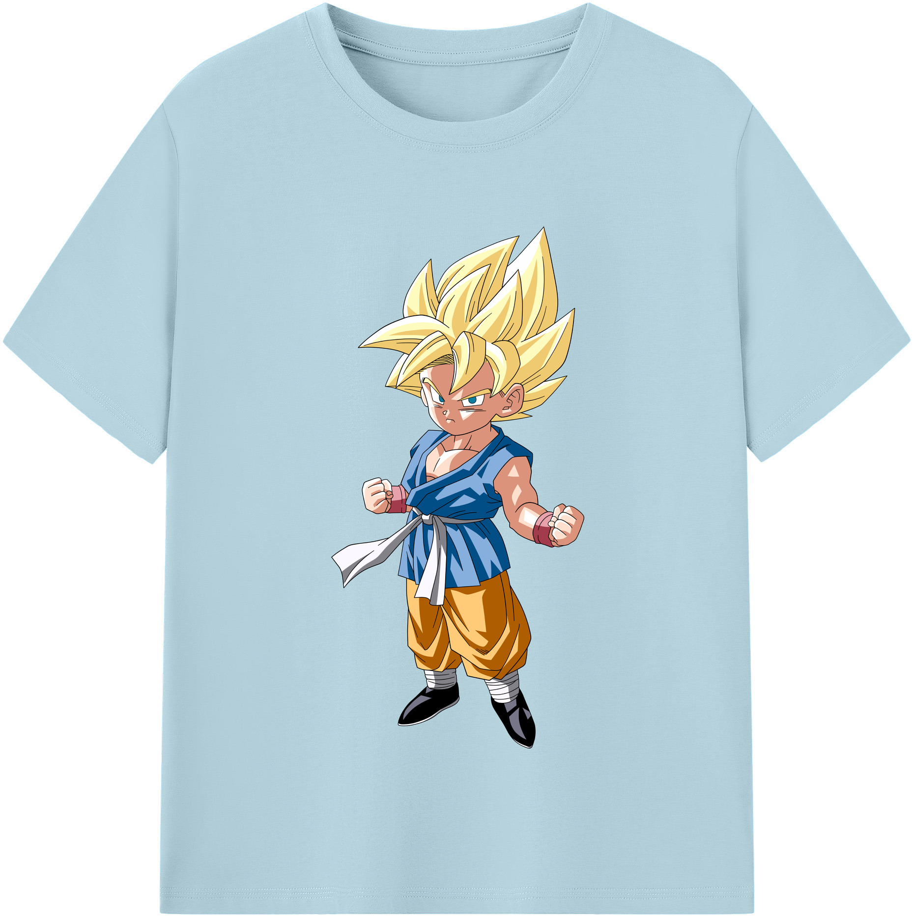 （画像用） ドラゴンボール 孫 悟飯（そんごはん）DRAGON BALL Son Gohan 綿100％半袖Tシャツ（フロントプリント）